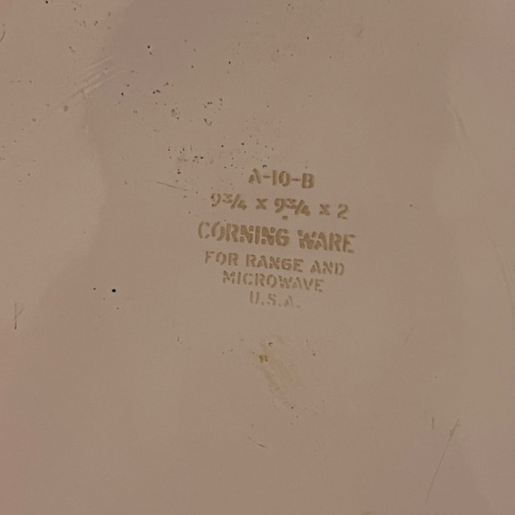 Vintage CORNING WARE Spice of Life LE ROMARIN Casserole Dish A-10-B Lid P-10-C-1 - Picture 6 of 7